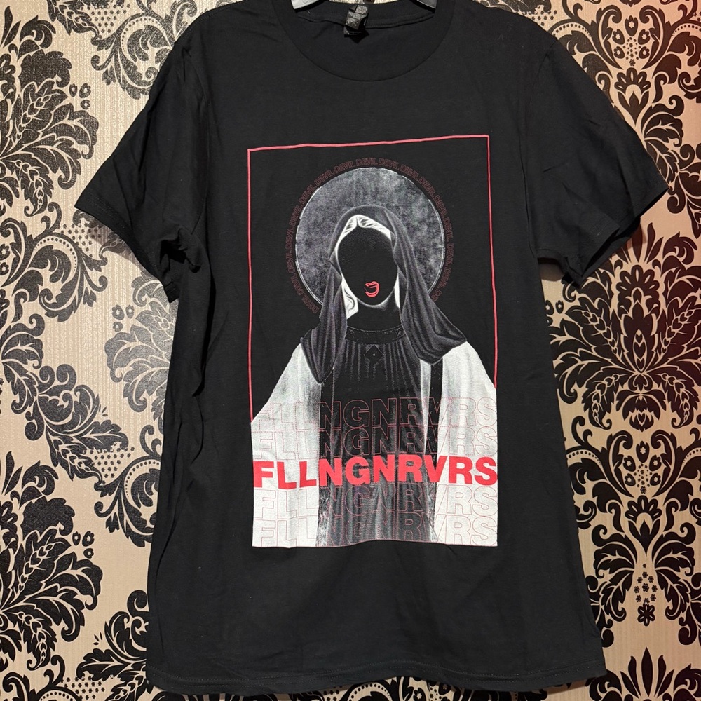 RARE Falling In Reverse Virgin Mary Band Tee - Size Small